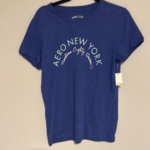 Aero New York Blue T-Shirt